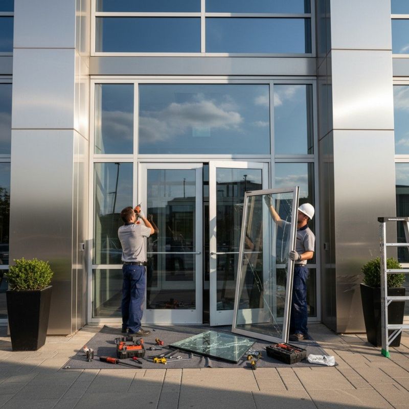 French Door Glass Repair